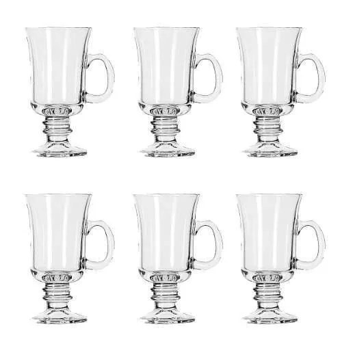 Jarro Vidrio Libbey Mini Bill Capuchino 110ml Setx6