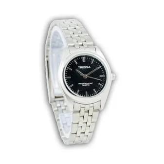 Reloj Tressa Cancun Acero Inoxidable Wr Negro