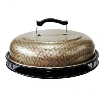 Parrilla Circular Hornalla Tapa Teflon 37cm Parrigas Jovifel