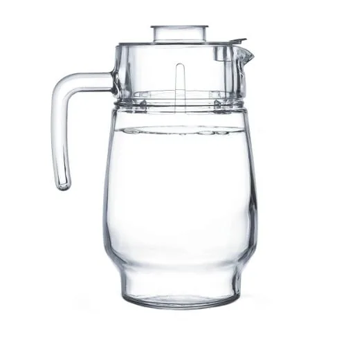 Jarra Para Agua Luminarc Tivoli Con Tapa 1,6litros