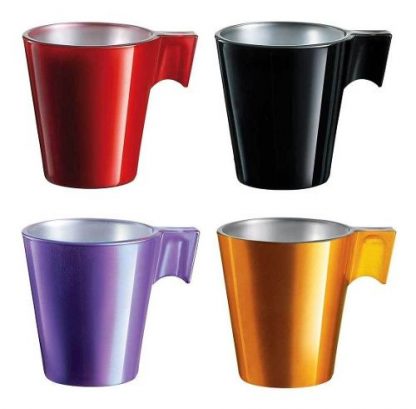 4 Jarritos Luminarc Flashy Expreso Cafe Tazas Nespresso