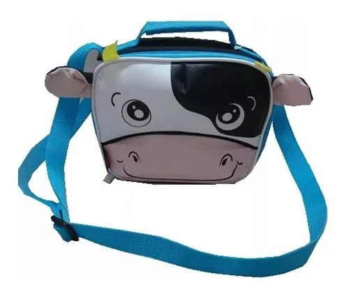 Bolso Termico Infantil Vianda Escolar Magicase Vaquita