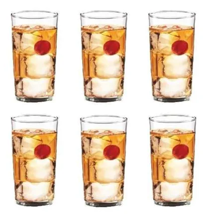 6 Vasos Cristar Montecarlo Vidrio Altos