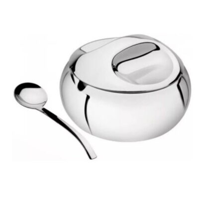 Azucarera Tramontina Con Cuchara Acero Inox 320ml