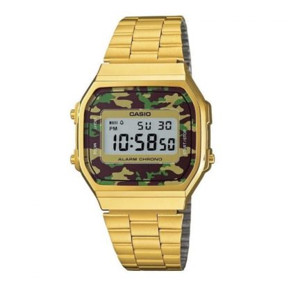 Reloj Casio A-168wegc-3d- Dorado