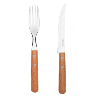 24 Cubiertos Tramontina Originales Cuchillo Tenedor Dynamic - Image 2