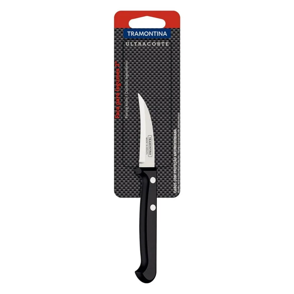 Cuchillo Pelafrutas Curvo Tramontina Ultracorte