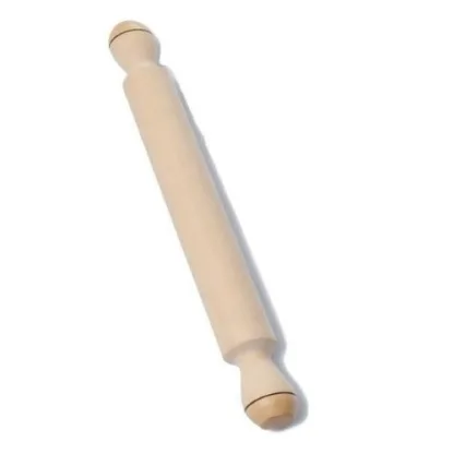 Palo De Amasar Madera Pulida 27cm - Image 3