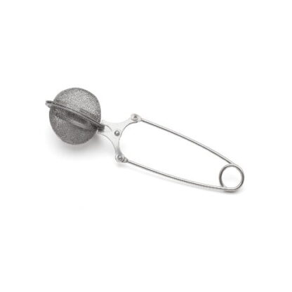 Infusor Te En Hebras C/ Filtro Colador Pinza Bzp Acero Inox