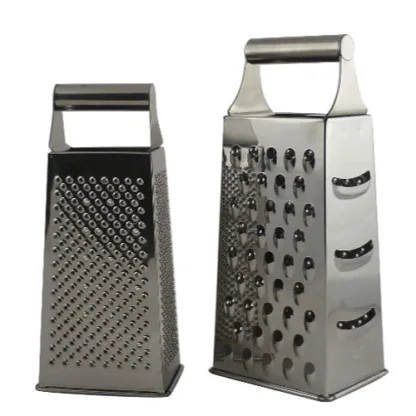 Rallador Bzp Acero Inoxidable 4 Caras 21cm