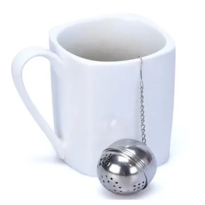 Infusor Te En Hebras C/ Filtro Colador Bolita Bzp Acero Inox - Image 3
