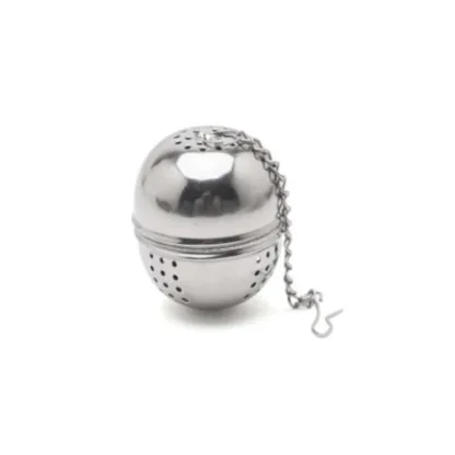 Infusor Te En Hebras C/ Filtro Colador Bolita Bzp Acero Inox