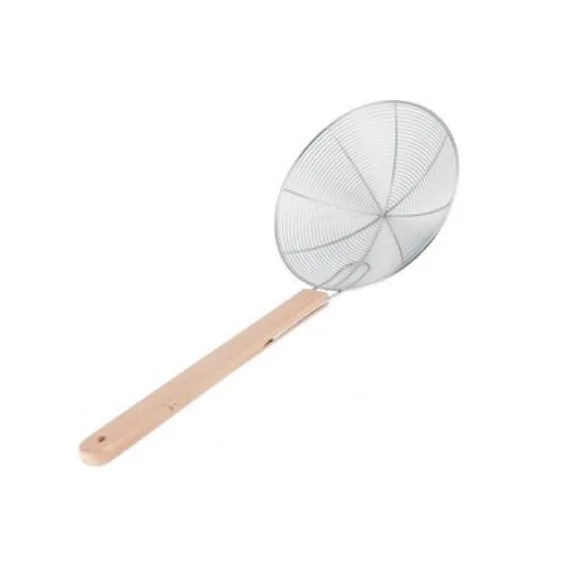 Colador Araña Axen Acero Inox 20cm Madera Nonfork
