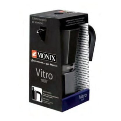 Cafetera Monix Vitro Noir 3 Pocillo Moka Italiana Express - Image 3
