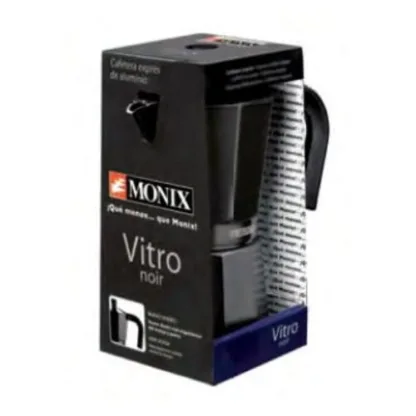 Cafetera Monix Vitro Noir 3 Pocillo Moka Italiana Express - Image 3