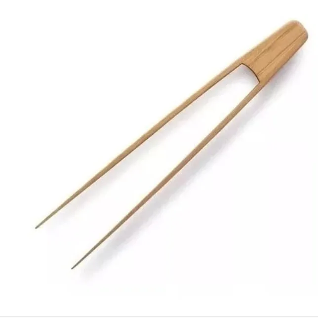 Pinza Tostadas Bamboo Axen Nonfork 30Cm