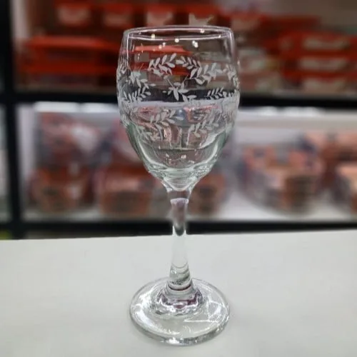24 Copas Cristar Aragon Decorada Agua 300cc