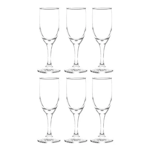 6 Copas Cristar Aragon Flauta Champagne 180ml