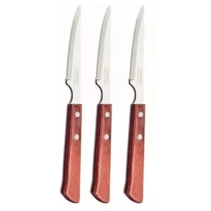 3 Cuchillos Tramontina Cubiertos Polywood Español Sueltos