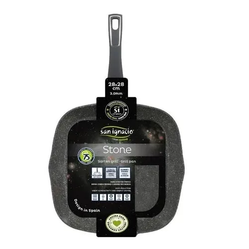 Bifera San Ignacio Stone 28cm Forjado Induccion Antiadherent