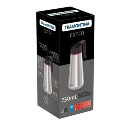 Termo Tramontina Jarra Térmica Acero Inox Exata 750ml - Image 2
