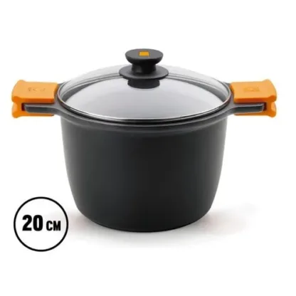Olla 20 Cm Bra Efficient Teflon Profecional Inducción