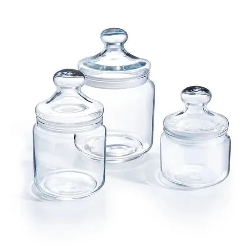 Set X3 Frasco Luminarc Club 0,5l + 0,75l + 1l Vidrio