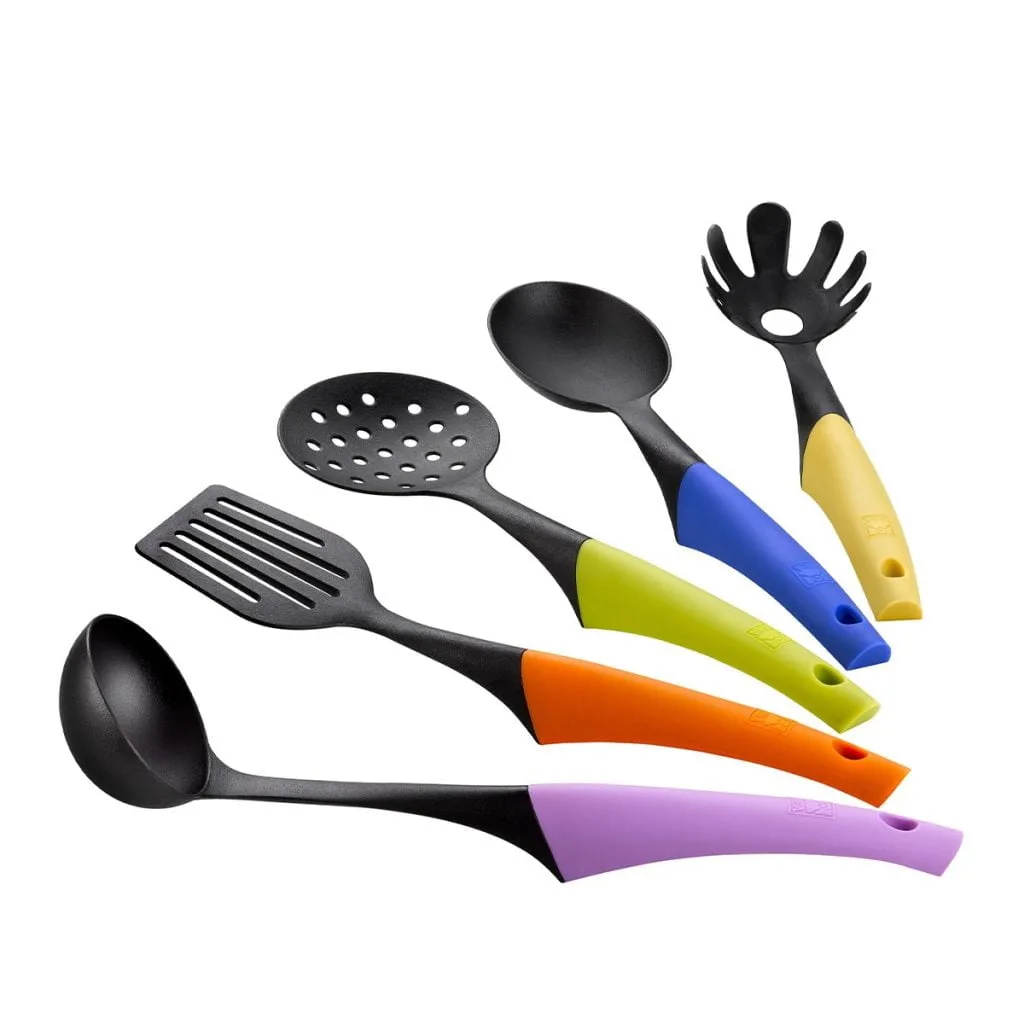 Juego Utensilios Bra Air Utensillos X5 Espatulas