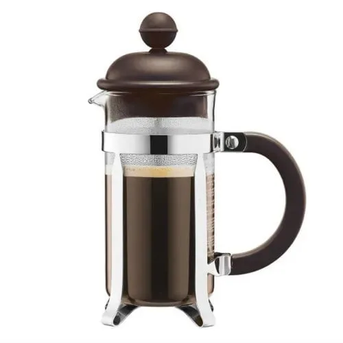 Cafetera Bodum Caffettiera 3 Pocillos Orig. Embolo Marron