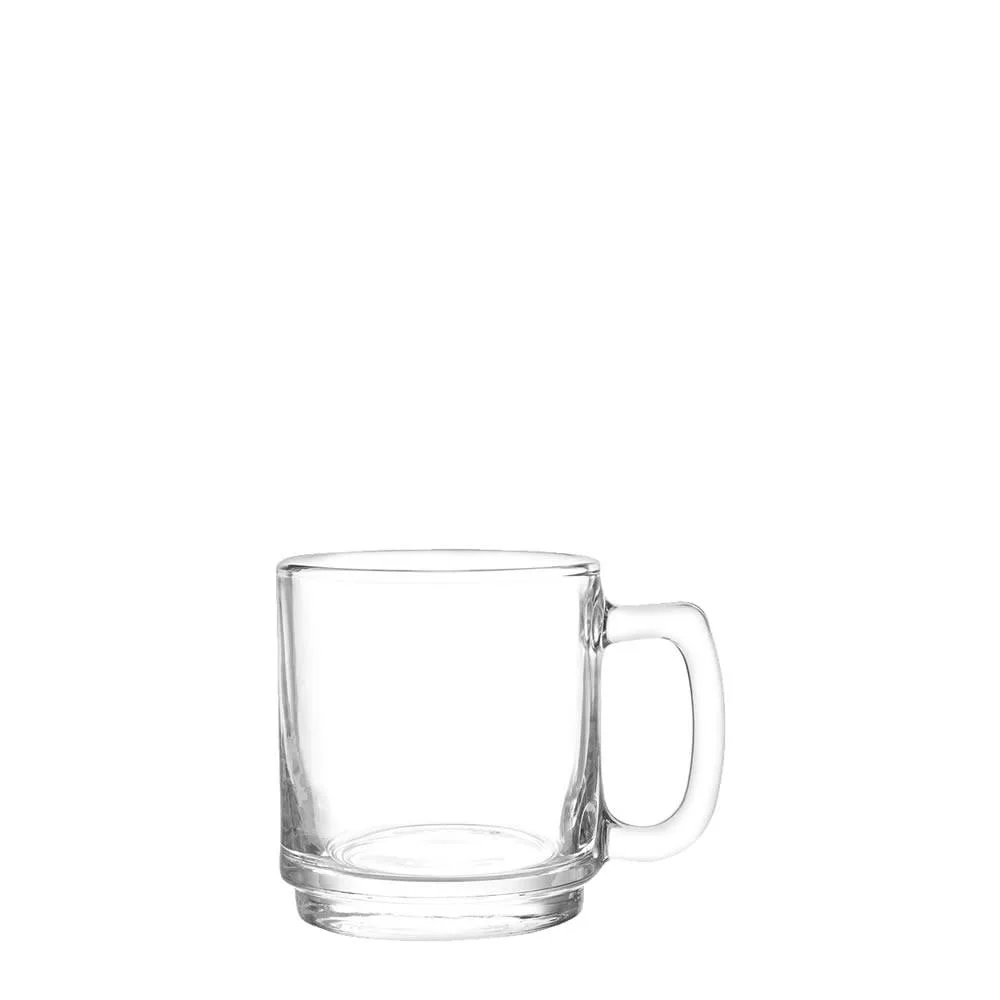 Jarro Taza Mug  Firenze Cristar 275ml Bajo  Vidrio