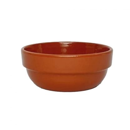 Cazuela Apilable  Esmaltada Terracota 10cm Barro Blum