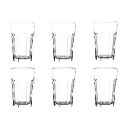 6 Vasos Lisboa 292cc Cristar Vidrio Sueltos