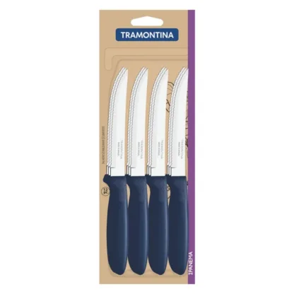 12 Cuchillos Mesa Tramontina Originales Ipanema – Azul - Image 2