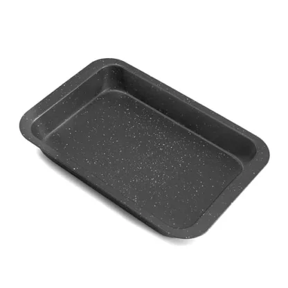 Fuente Asadera Rectangular 36x25 Antiadherente Dots Bzp