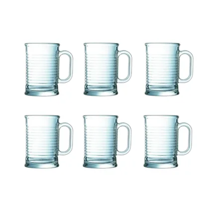 6 Tazas Conserve Moi Luminarc 90 Ml - Transparente