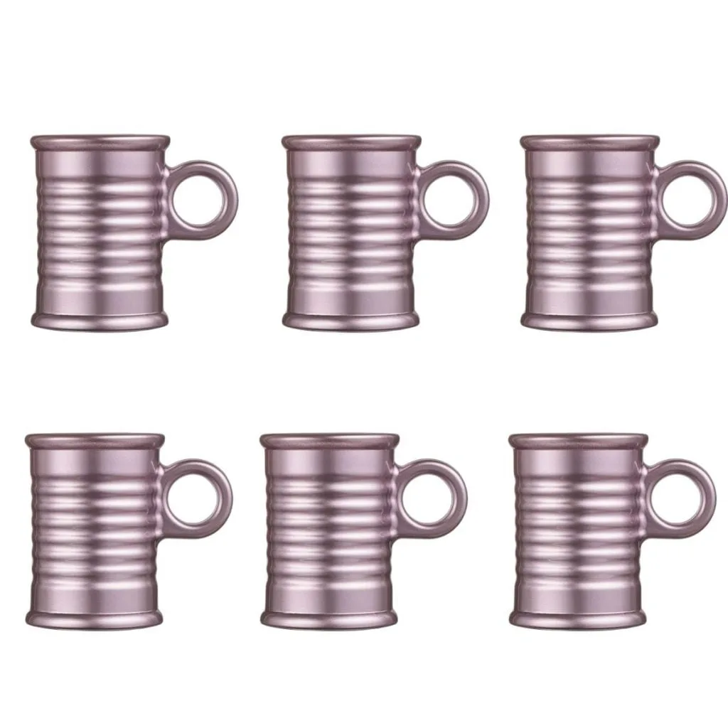 6 Tazas Conserve Moi Luminarc 90 ml - Rosa