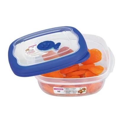 Contenedor Hermético Bajo Med. 920ml San Remo - Azul