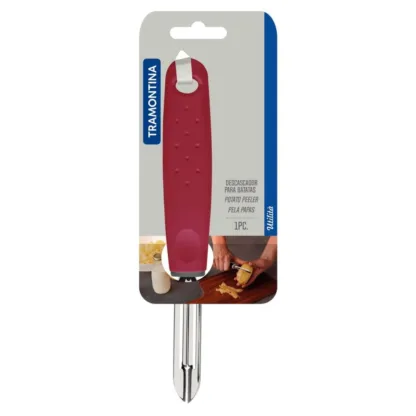 Pelapapa Nylon Utilita Tramontina - Rojo