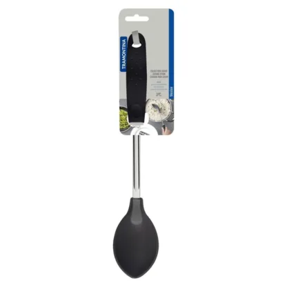 Cuchara Para Servir Acero y Nylon Utilita Tramontina