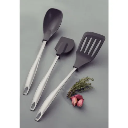 Cuchara Para Servir Nylon Movin Tramontina – Gris - Image 2