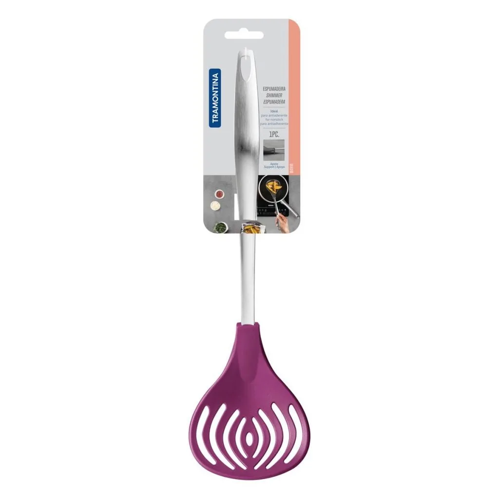 Espumadera Nylon Movin Tramontina - Violeta