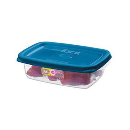 Contenedor Rectangular Fácil 300ml San Remo - Azul
