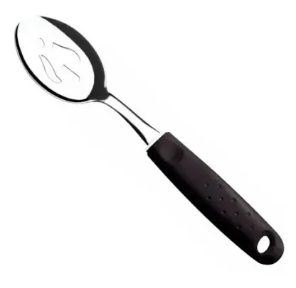 Cuchara para Ensalada Acero Inoxidable Utilita Tramontina – Negro
