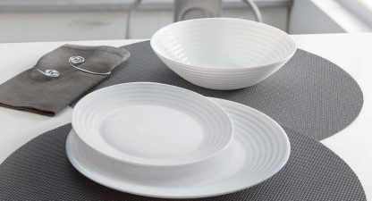 6 Platos Playos 27cm Harena Luminarc Blanco - Image 2