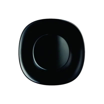 Plato Postre Carine 19cm Luminarc Negro Modelo Viejo