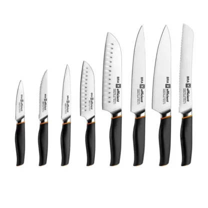 Set 8 Cuchillos BRA Efficient Acero Inoxidable