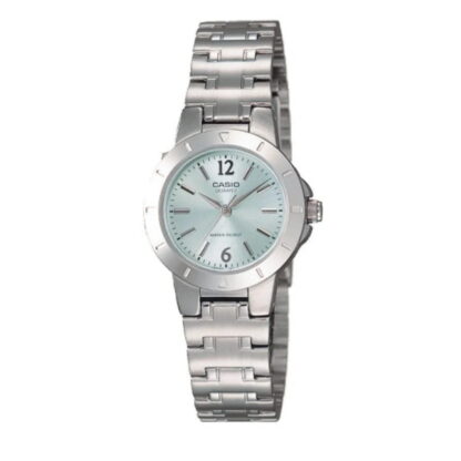 Reloj Casio Ltp-1177-3a Acero Inoxidable Verde