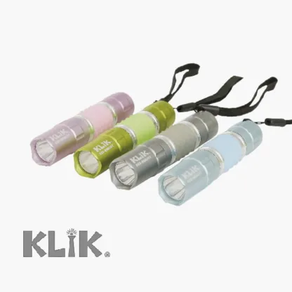 Linterna Aluminio KLIK 1 Led SD-1047 - Rosa - Image 2