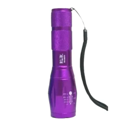 Linterna Táctica 280 Lumens KLIK SD-8585 - Violeta