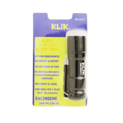 Linterna Klik 12 Led Sd-3212 Aluminio 30 Lumens - Image 2
